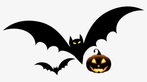 Bat Halloween Png Clipart - Halloween Bat Png, Transparent Png, Free Download