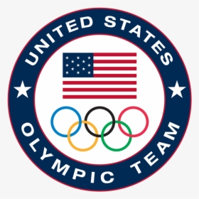 Navy Olympicteam Color Iocrings - Team Usa Logo Olympics 2018, HD Png Download, Free Download