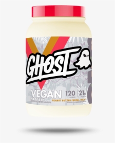 Ghost Vegan Protein Peanut Butter Cereal Milk Flavor - Ghost Vegan Protein Powder, HD Png Download, Free Download