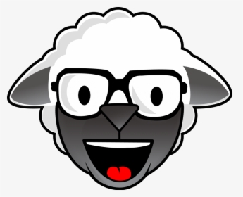 Face Sheep Png - Black Sheep Face Cartoon, Transparent Png, Free Download
