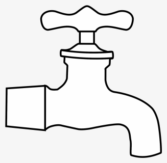 Faucet Vector White Png, Transparent Png, Free Download