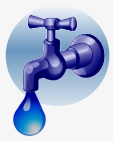 Faucet Clipart Water Department - Water Service, HD Png Download, Free Download