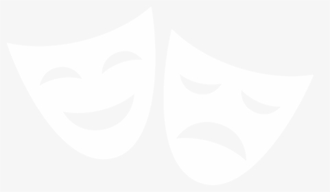 Faces Clipart Drama Mask - Theatre Sad And Happy Face, HD Png Download, Free Download