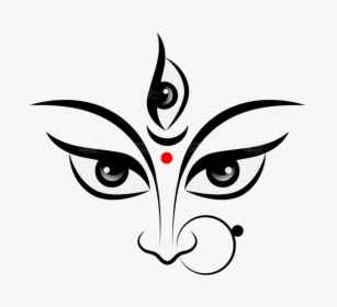 Durga Face Vector Png, Transparent Png, Free Download