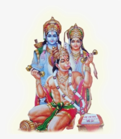 Hanuman Lakshmi And Shiva , Png Download - Lord Ram And Hanuman, Transparent Png, Free Download