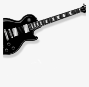 Free Guitar Clipart Black Guitar Clip Art Free Vector - Guitar Clip Art, HD Png Download, Free Download
