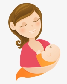 Mother Free Png Image - Breastfeeding Clipart Png, Transparent Png, Free Download