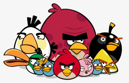Angry Birds Group - Angry Birds, HD Png Download, Free Download