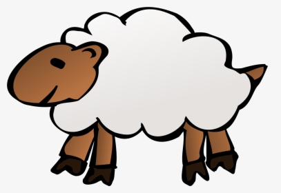 Sheep Clip Arts - Baba Black Sheep Png, Transparent Png, Free Download