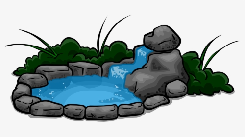 Waterfall Pond Sprite - Pond Sprite, HD Png Download, Free Download