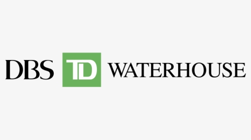 Dbs Td Waterhouse Logo Png Transparent - Td Bank, Png Download, Free Download