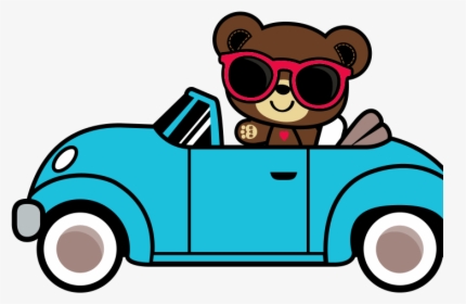 Bearamy In His Car, HD Png Download, Free Download