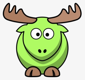 Sheep And Goats Cartoon - Draw A Elk Easy, HD Png Download, Free Download