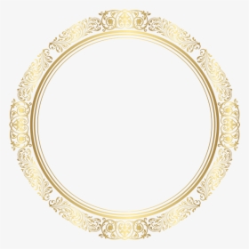 Transparent Round Frame Png - Golden Round Frame Png, Png Download, Free Download
