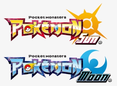Pokemon Sun Moon Logos By Sliter-da3lajk - Pokemon Ultra Sun And Moon Logo, HD Png Download, Free Download