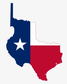 Texas Flag Texas Shape, HD Png Download, Free Download
