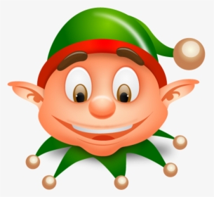 Christmas Elf Clip Art Clipart - Christmas Elf Face Clipart, HD Png Download, Free Download