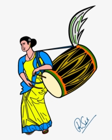 Dhaki Clipart Png, Transparent Png, Free Download