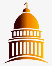 Transparent Building Clip Art - Capitol Building Easy Drawing, HD Png Download, Free Download