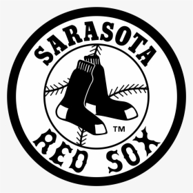 Sarasota Red Sox Logo Png Transparent - Black Boston Red Sox Logo, Png Download, Free Download
