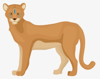 Transparent Lion Png - Mountain Lion Clip Art, Png Download, Free Download