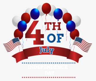 Happy Independence Day 4th July Png Clip Art Image - Happy 4th Of July Png, Transparent Png, Free Download