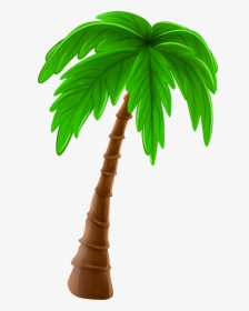 Free To Use & Public Domain Palm Tree Clip Art - Transparent Background Cartoon Palm Tree Png, Png Download, Free Download