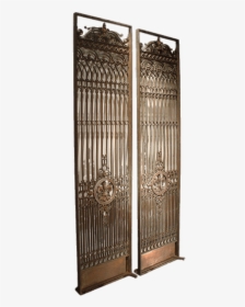 Fleur De Lys Elevator Doors - Door, HD Png Download, Free Download