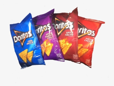 Doritos Cool Ranch Nacho Cheese Spicy Sweet Chilli, HD Png Download, Free Download