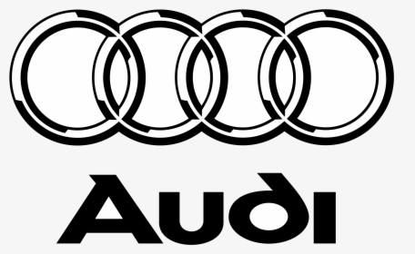 Audi Logo Png Transparent , Png Download - Audi Logo Black And White, Png Download, Free Download