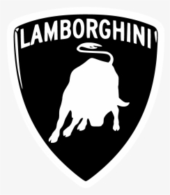 Lamborghini Logo Black And White, HD Png Download, Free Download