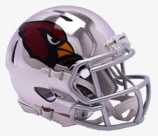 Arizona Cardinals Chrome Riddell Speed Mini Football - 2018 Football Helmets Nfl, HD Png Download, Free Download