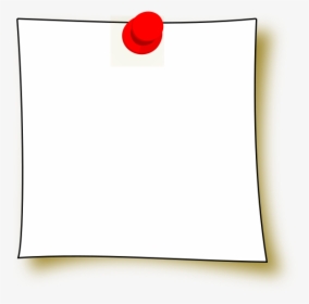 Transparent Blank Post It Note Png - Paper, Png Download, Free Download