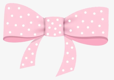 Transparent Pink Bow Png - Polka Dot, Png Download, Free Download