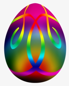Colorful Easter Egg Png Clip Art - Transparent Png Clipart Easter Egg Png, Png Download, Free Download