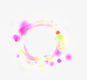 Pink Color Effect Circle Png Image, Transparent Png, Free Download