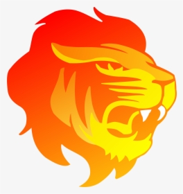 Logo Head Lions Detroit Free Download Png Hq Clipart - Lion Head Logo Transparent, Png Download, Free Download