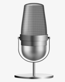 Vintage Microphone Png Clipart - Clipart Microphone, Transparent Png, Free Download