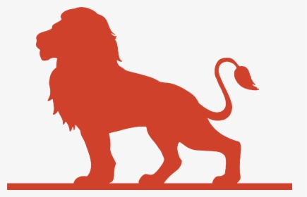 Lion Poster Silhouette - Lion Be Strong And Courageous, HD Png Download, Free Download