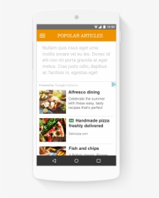 Google Native Ads Example, HD Png Download, Free Download
