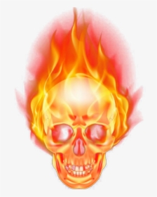 Burn Png Hd Quality - Ghost Rider Head Png, Transparent Png, Free Download