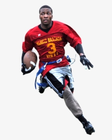 American Football Player Png Transparent Image - Football Player With Football Png, Png Download, Free Download