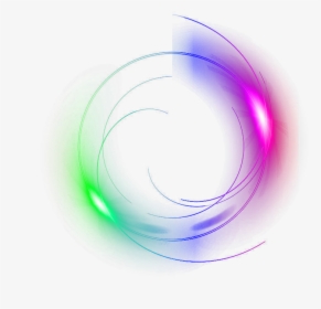 Circle Glow Lighteffect Ftestickers - Glow Light Circle Png, Transparent Png, Free Download