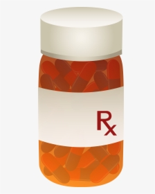 Vector Pills Pill Bottle - Pills Bottle Png, Transparent Png, Free Download