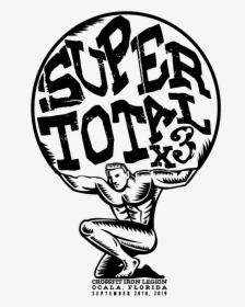 Super Total X3 Logo - Cartoon, HD Png Download, Free Download
