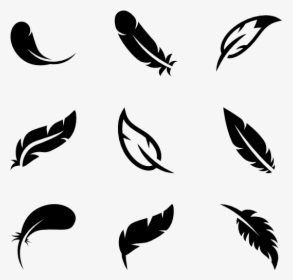 Bird Feathers - Feather Icon Free, HD Png Download, Free Download