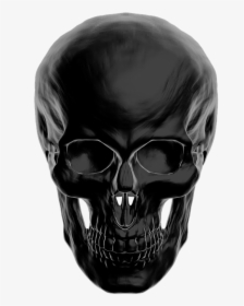 Skull Face Png - Transparent Black Skull Png, Png Download, Free Download