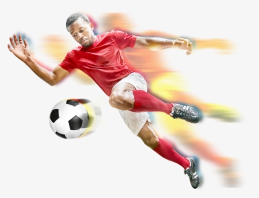 Professional Football Player - Soccer Football Player Logo Png, Transparent Png, Free Download