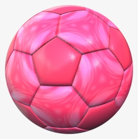 Pink Soccer Ball Png, Transparent Png, Free Download