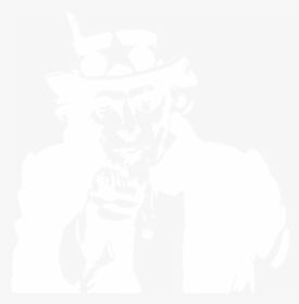 Uncle Sam Png White, Transparent Png, Free Download